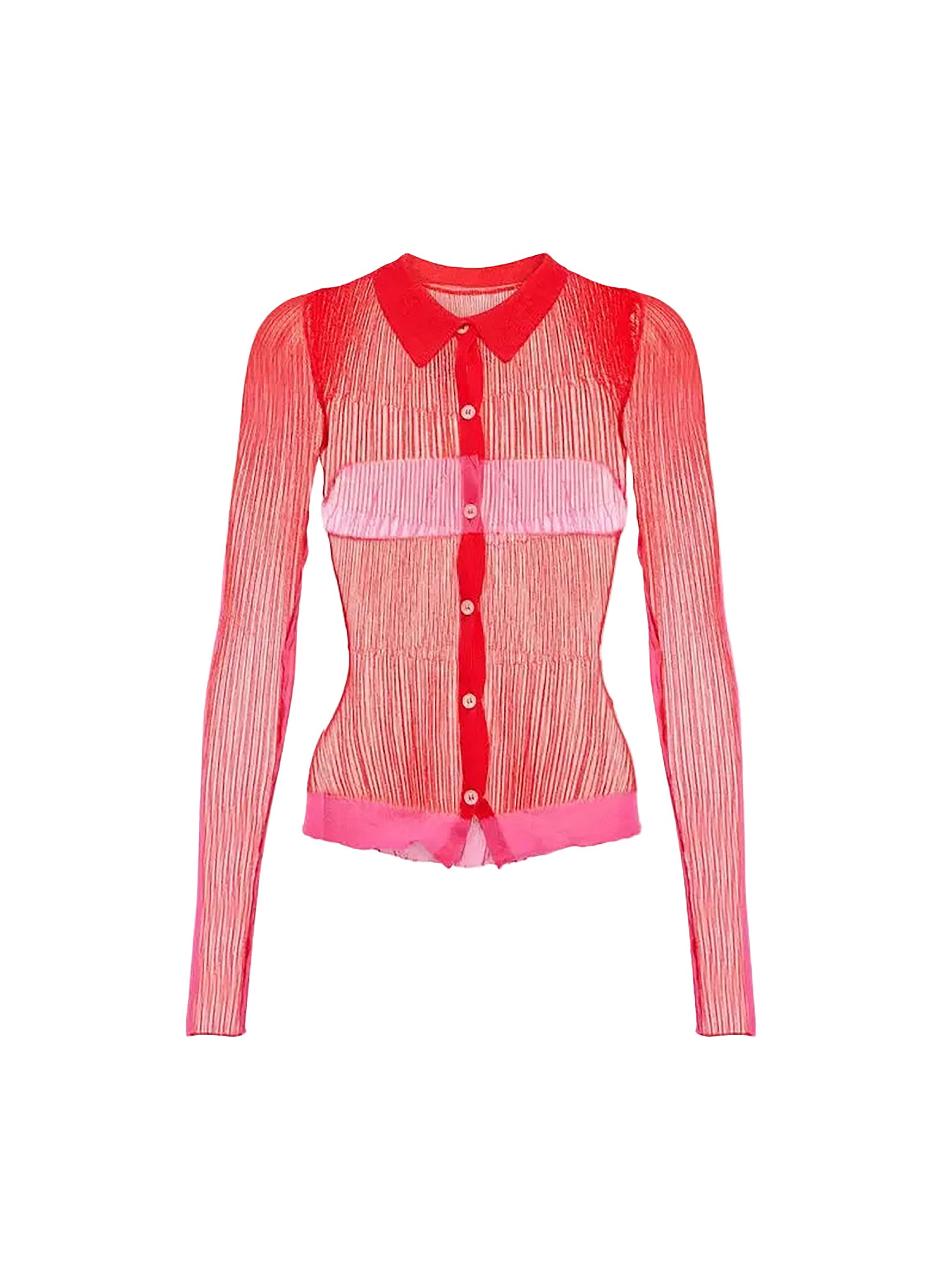 Chemise Sognu en maille - Red
