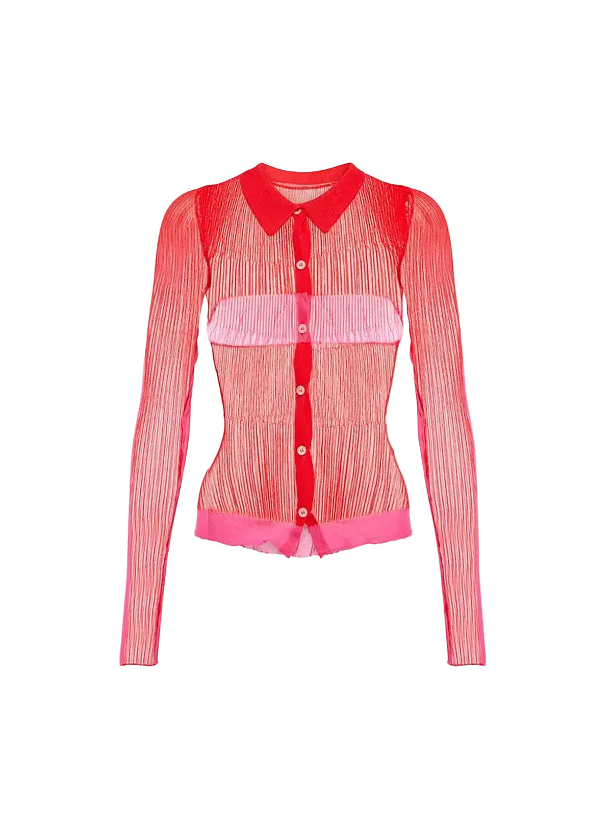 Chemise Sognu en maille - Red