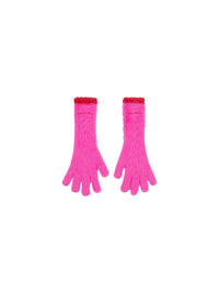 Gants Neve duveteux - Pink