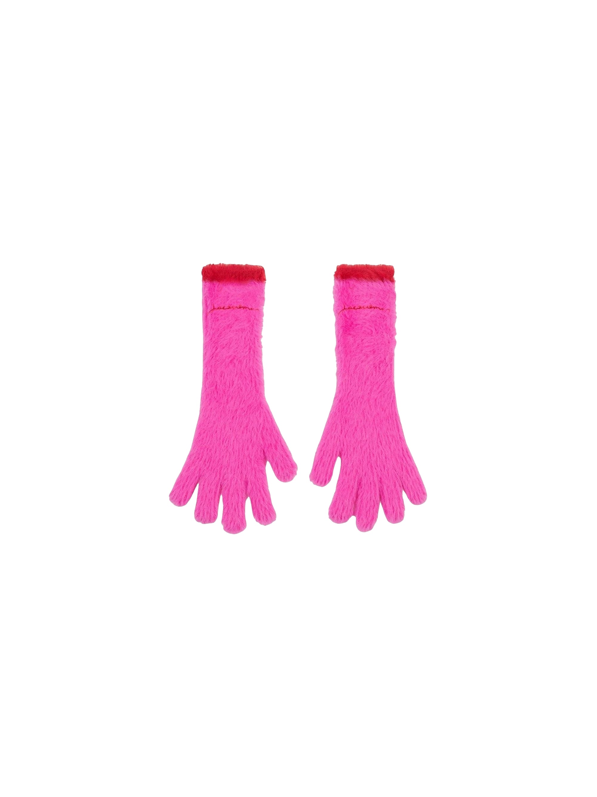 Gants Neve duveteux - Pink