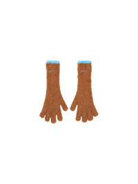 Gants Neve à logo - Brown