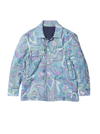 PRINT FADED PAISLEY LE BLOUSON PESCADOU