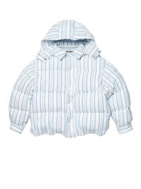 Doudoune Chemise - Blue Stripes