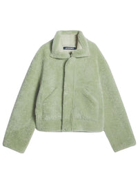 Manteau Pastre en cuir - Light Green