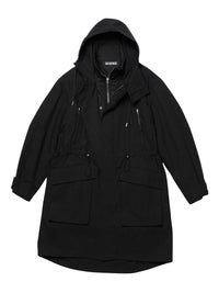 Parka Cozi à capuche - Black