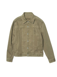 Veste De Nimes en jean structurée - Khaki & Beige