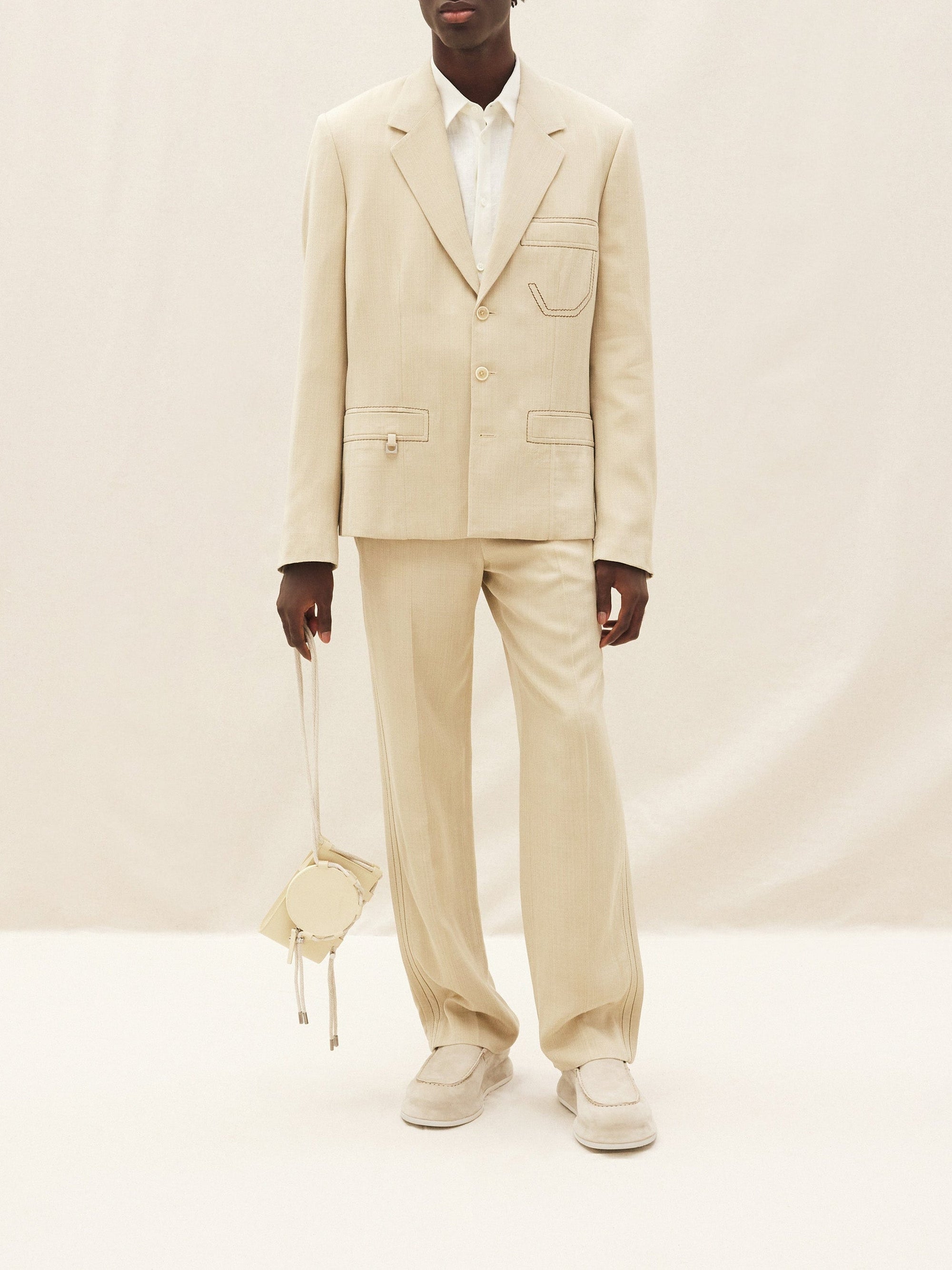 DARK BEIGE LA VESTE LINU