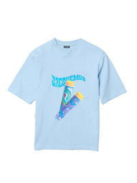 T-shirt Paisley - Sorbet Blue