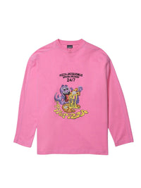 T-shirt Octopizza - Octopizza Pink
