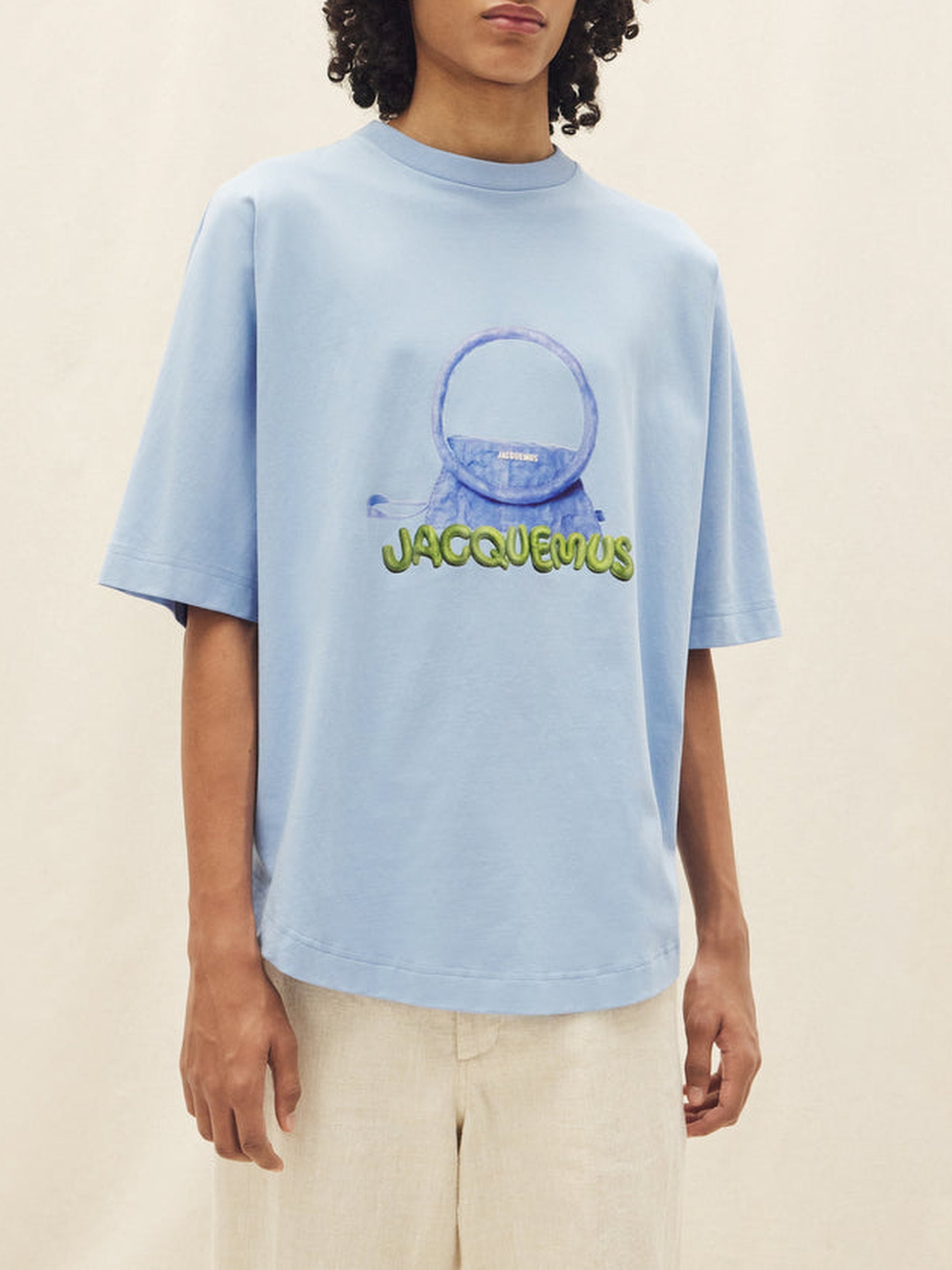 T-shirt Sac Rond - Light Blue