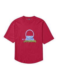 T-shirt Sac Rond - Dark Red