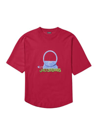 T-shirt Sac Rond - Dark Red