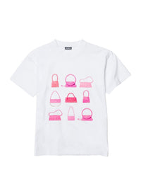 T-shirt Sacs imprimé - White