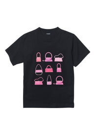 T-shirt Sacs imprimé - Black