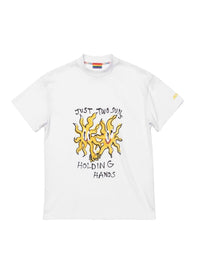 T-shirt à logo Jacquemus x Pepo Moreno - Jus Two Suns White