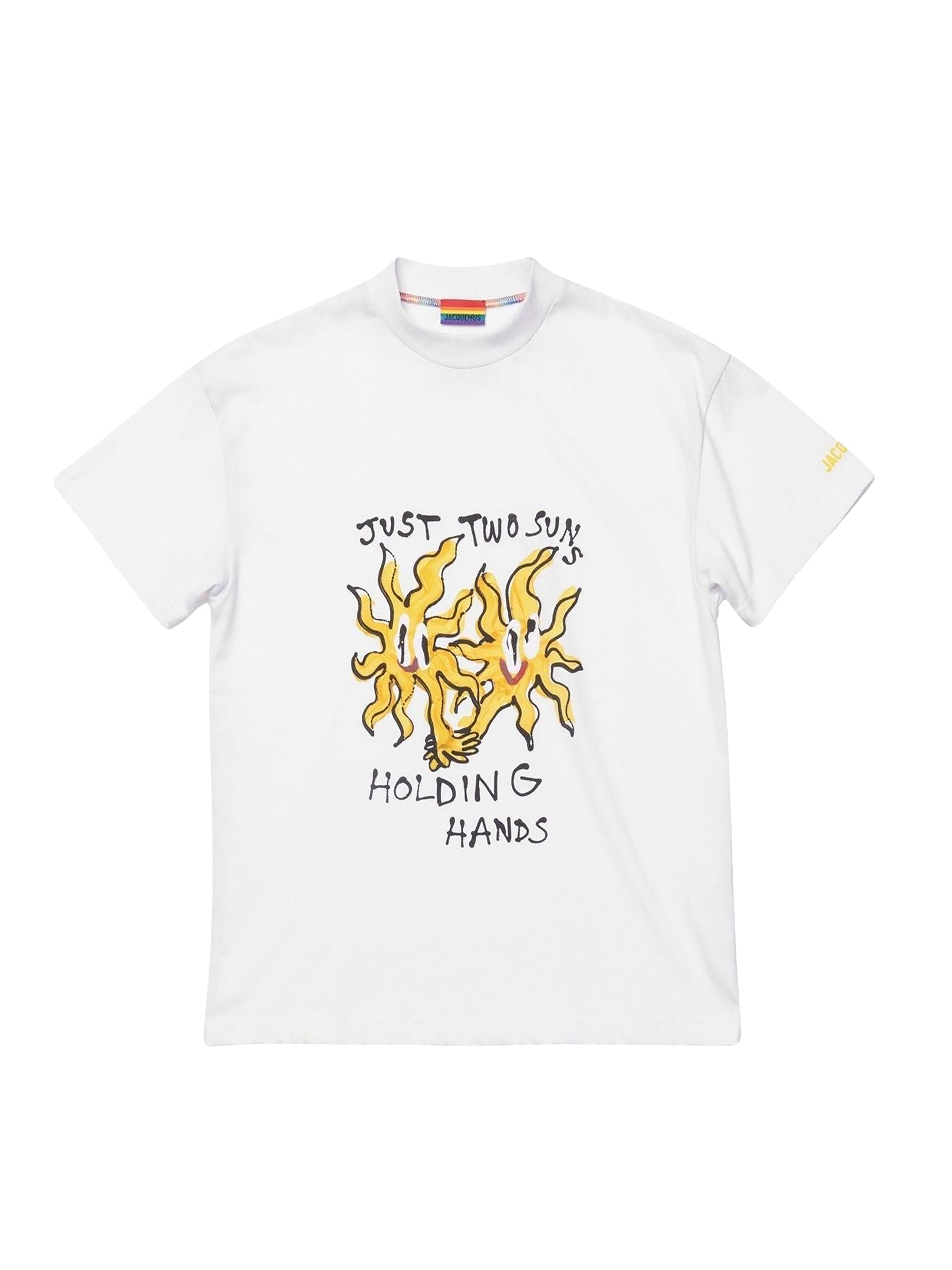T-shirt à logo Jacquemus x Pepo Moreno - Jus Two Suns White