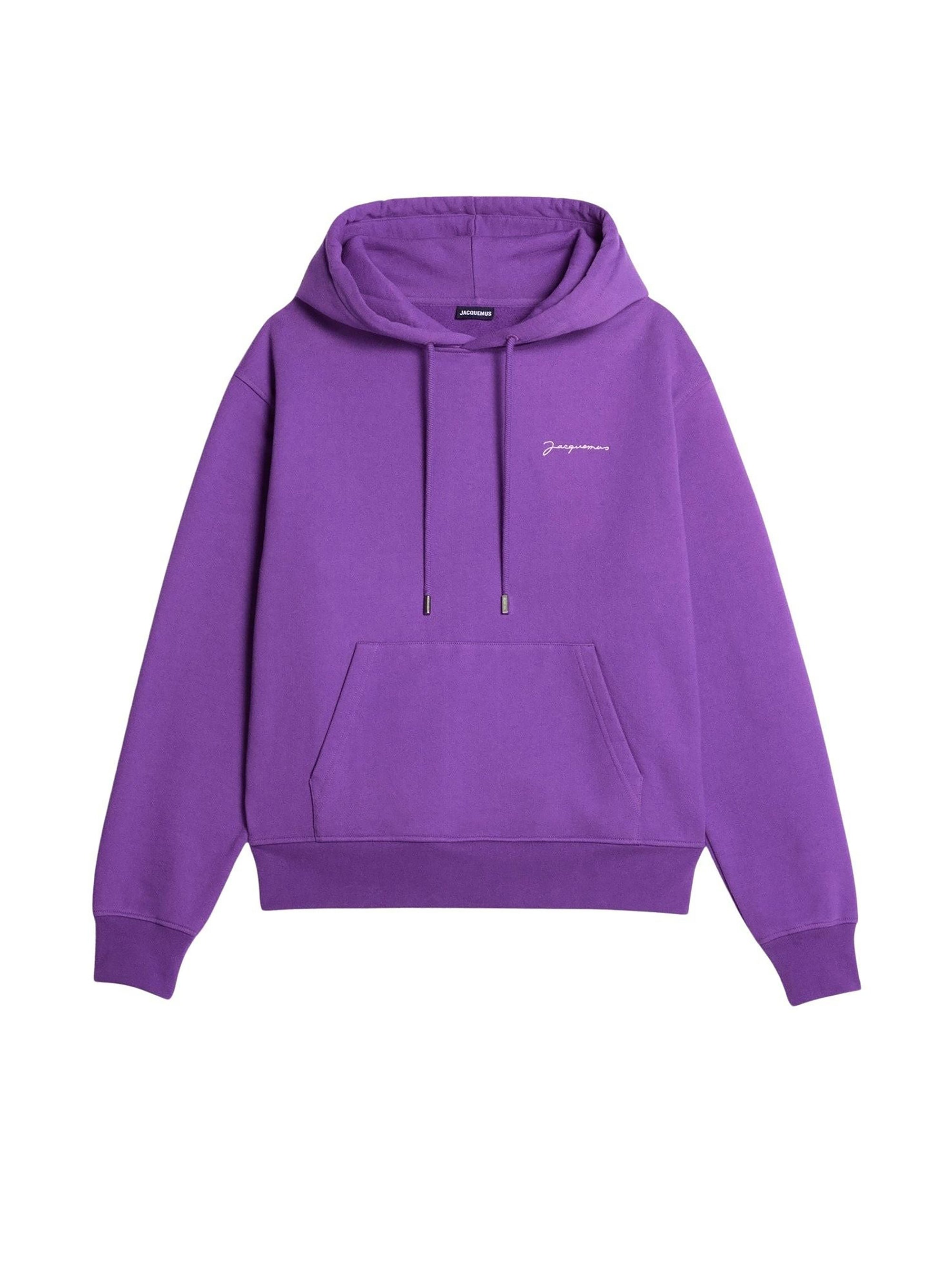 Sweatshirt brodé - Dark Purple