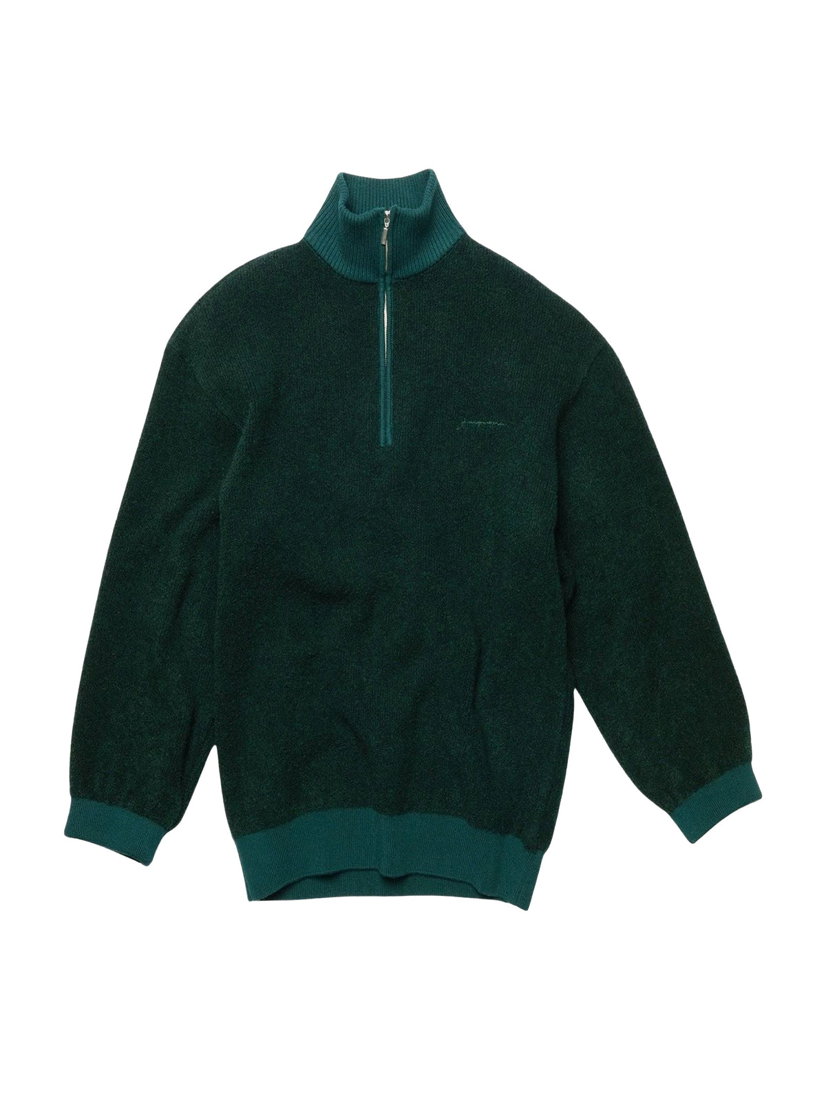 90€ / 0 sold //1 QTY / ST0%   Pull Berger en laine - Dark Green