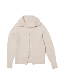 Cardigan Meunier en laine - Beige