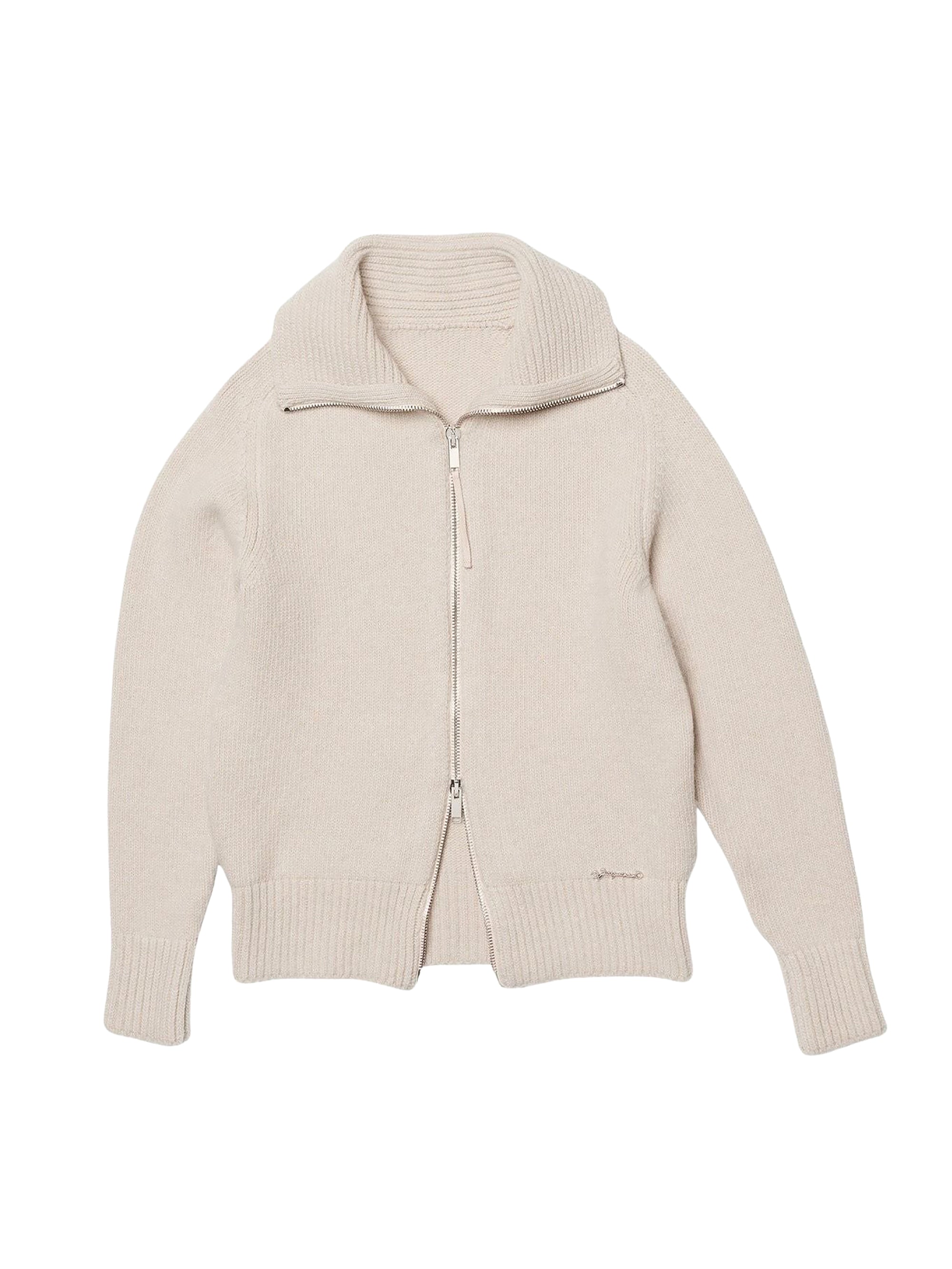 Cardigan Meunier en laine - Beige
