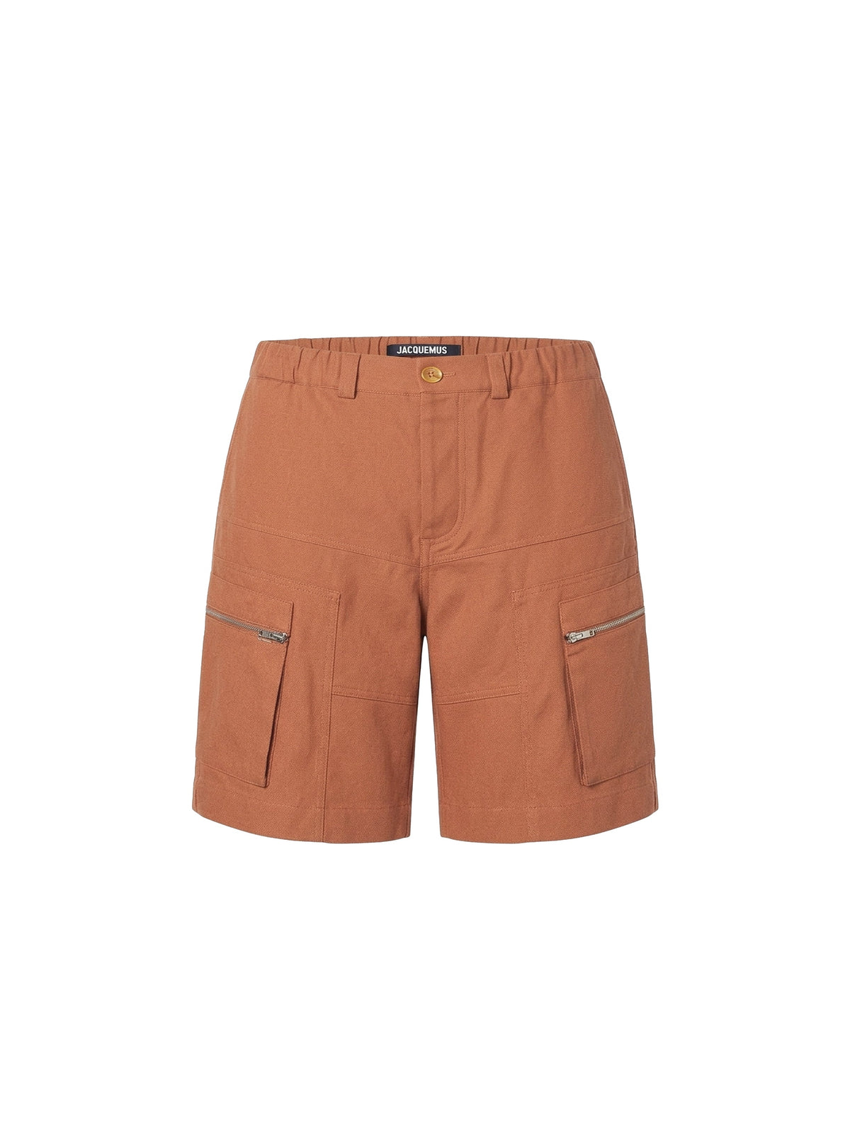 75€ / 1 sold //3 QTY / ST33%   Short Brasol cargo à poches zippées - Terracotta