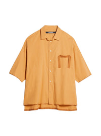 Chemise Cabri à manches 3/4 et gros-grain logo - Yellow