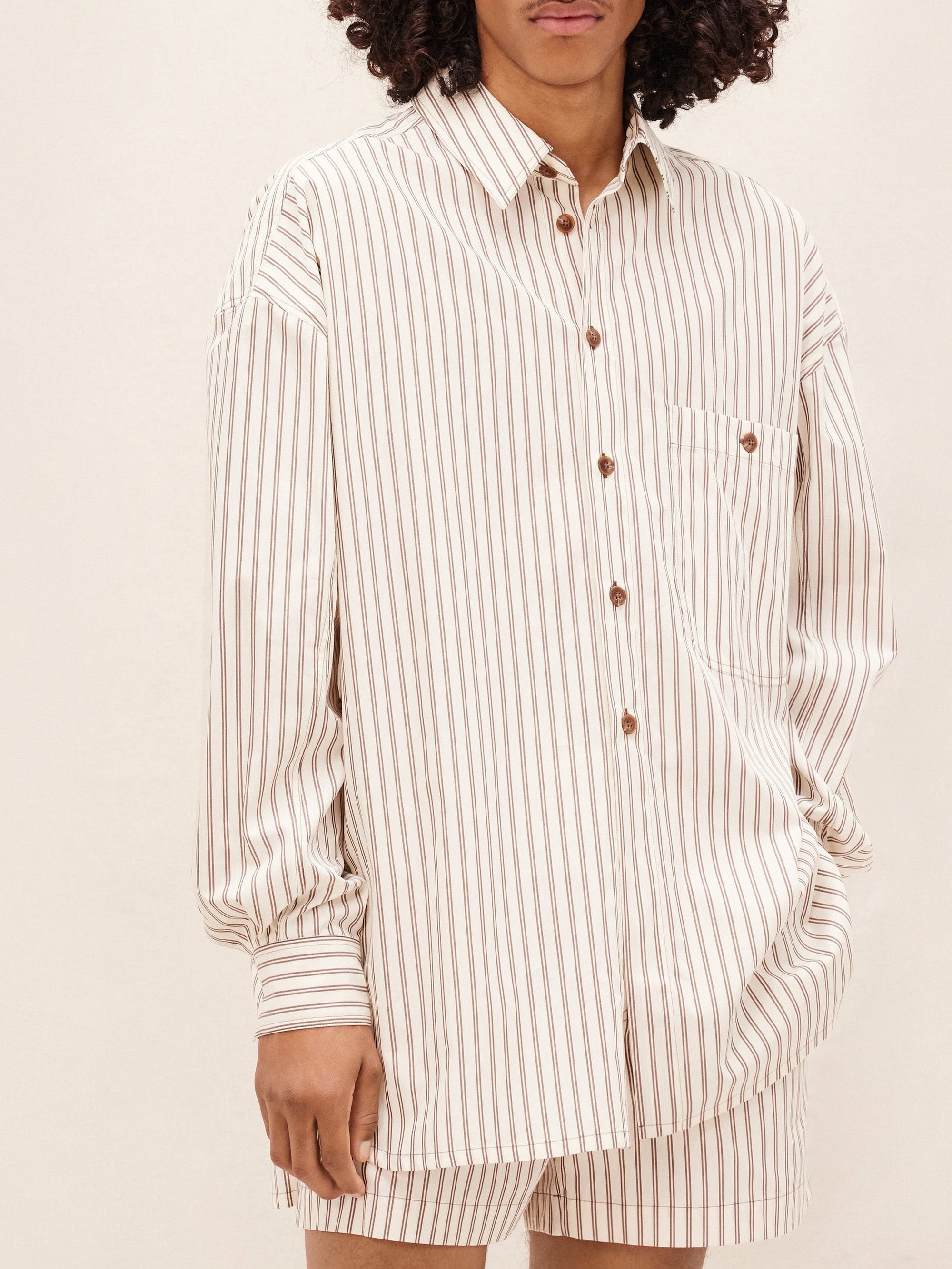 PRINT BLUE KNOT LA CHEMISE TEKLA