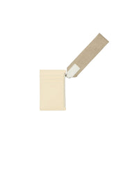 Porte Nastrinu en cuir - Ivory
