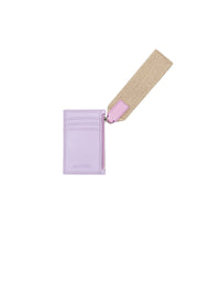 Porte Nastrinu en cuir - Lilac