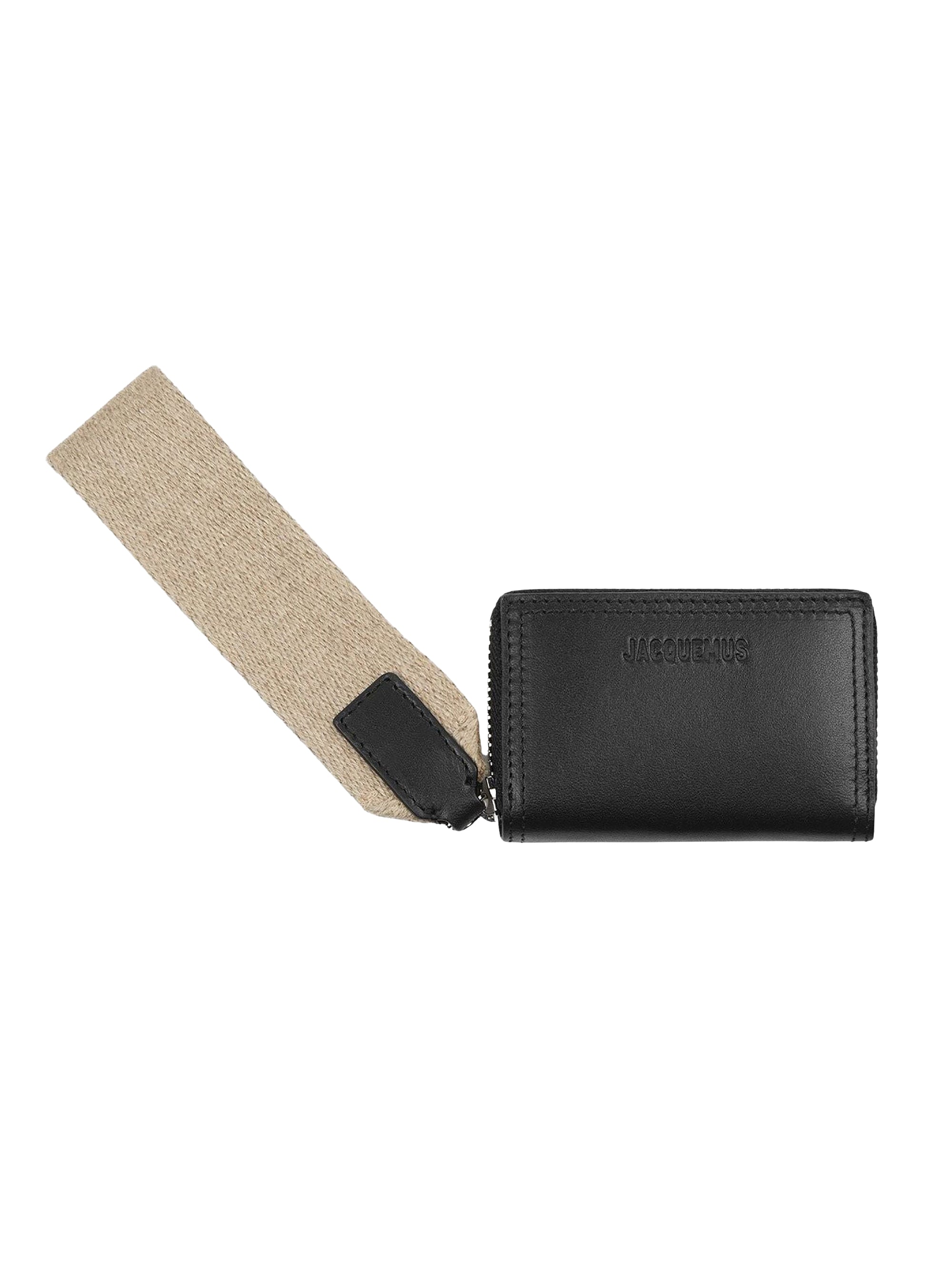 Portefeuille Rectangle en cuir - Black