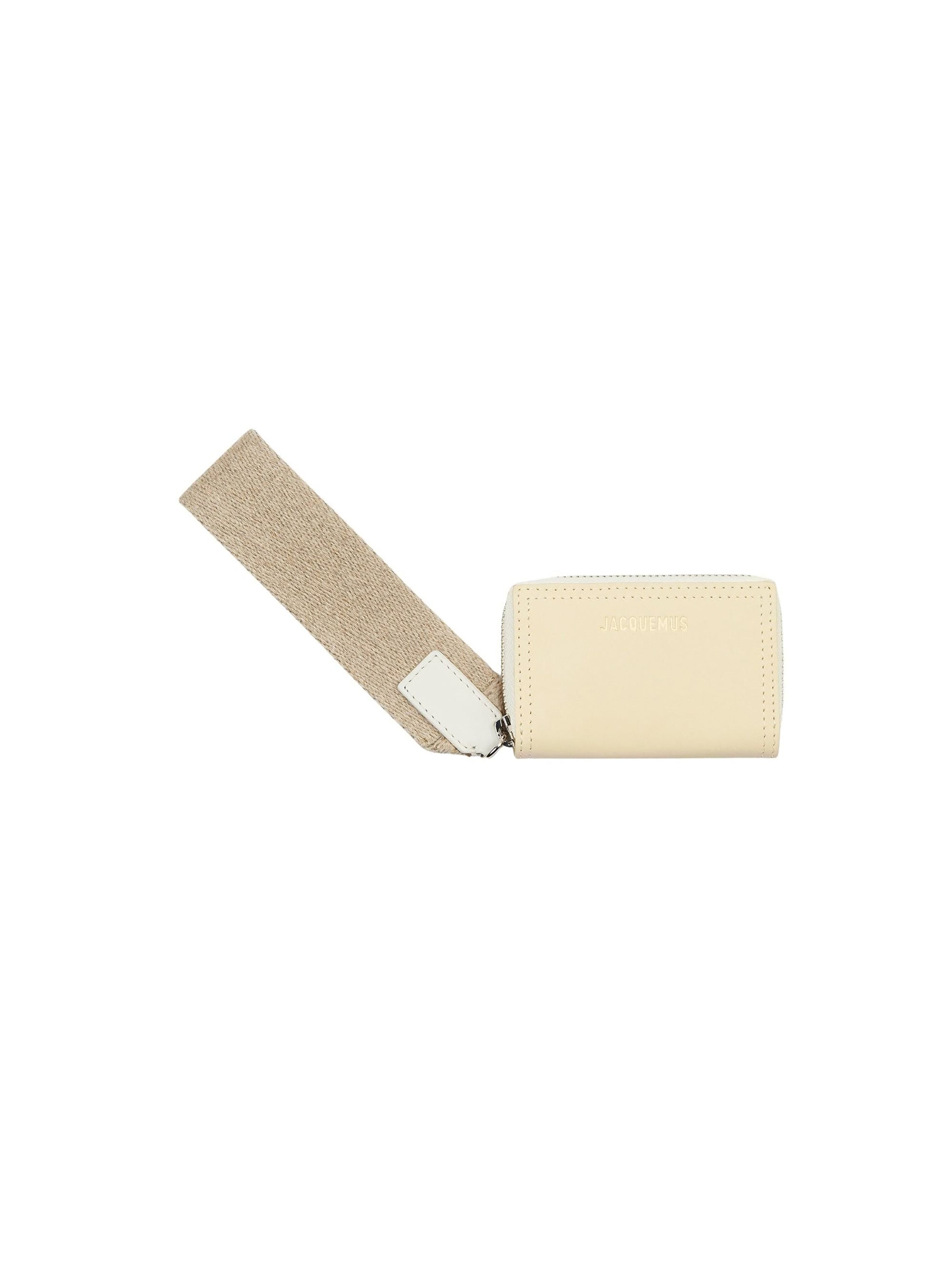 Porte Rectangle en cuir - Ivory