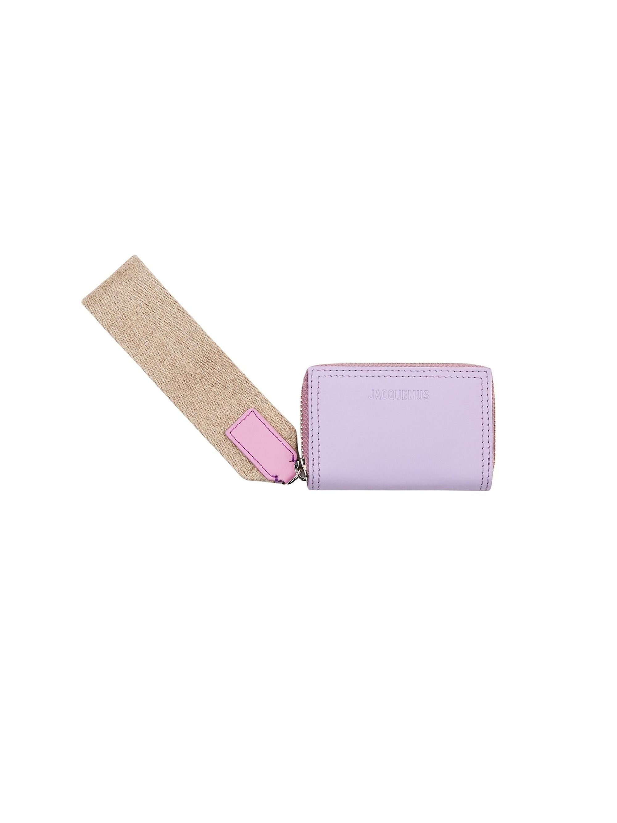 Porte Rectangle en cuir - Lilac