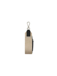 Porte-clés Peru en cuir - Black