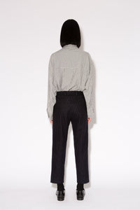 Pantalon Janet Savile Row en laine - Stripes