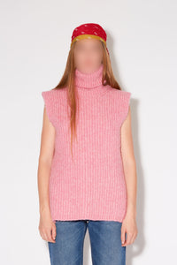 PINK / 12qty   Pull sans manches Maria Chill - Pink