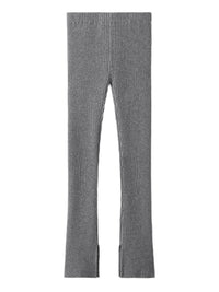 Legging côtelé en cachemire - Gris