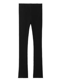 Legging côtelé en cachemire - Noir