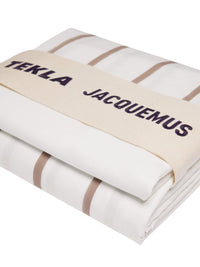 Housse De Couette Tekl - Print Soleil Pastel Beige