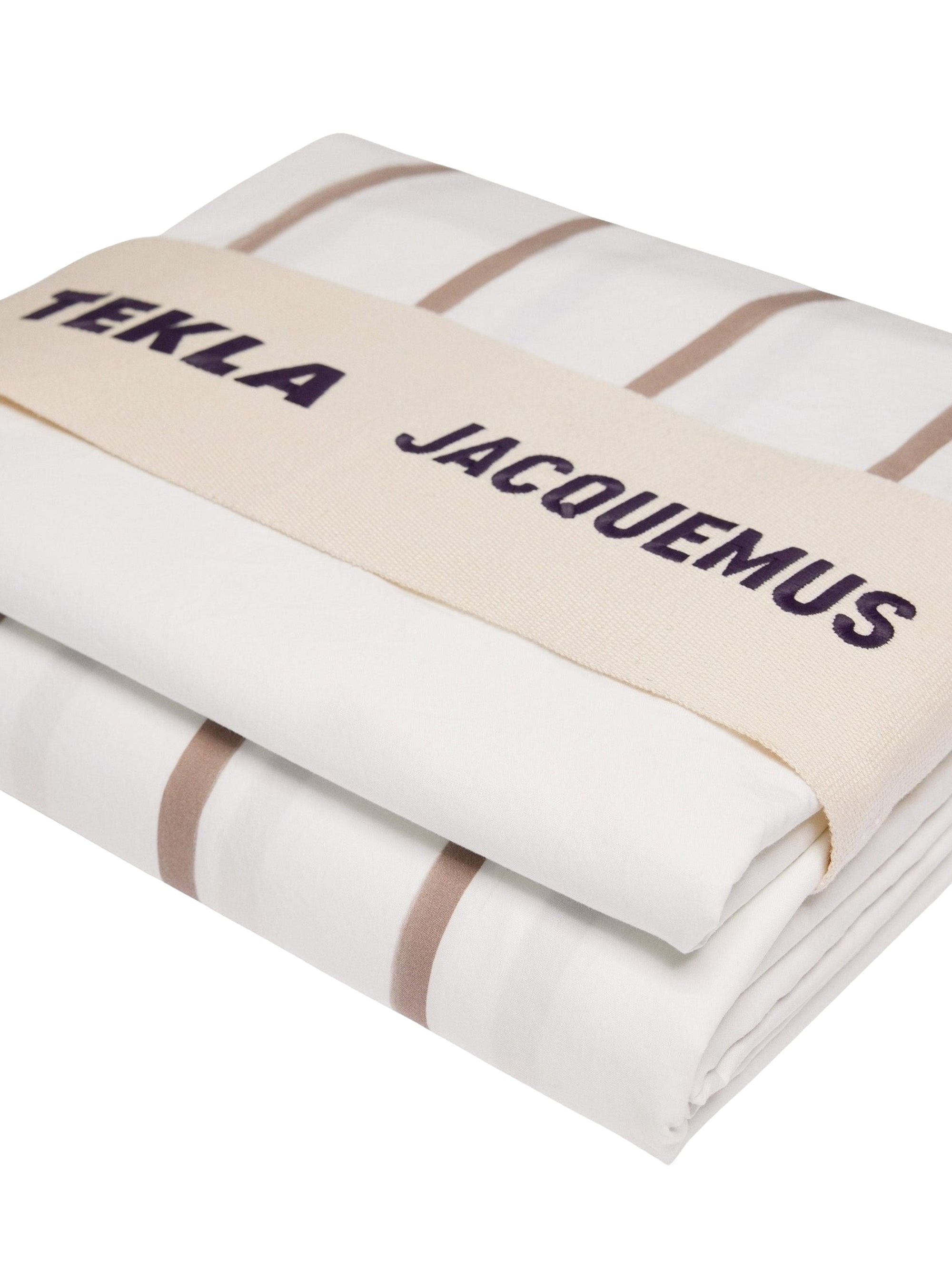 Housse De Couette Tekl - Print Soleil Pastel Beige
