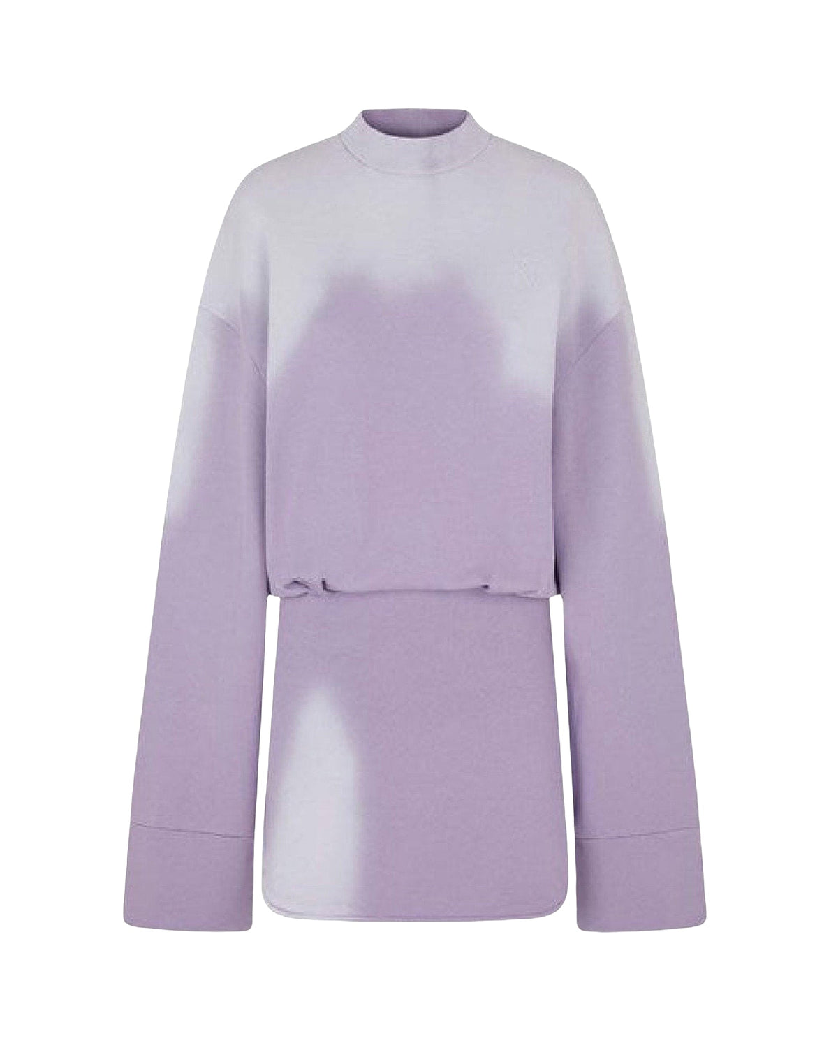 Mini robe manches longues Palmer en molleton - Lilac