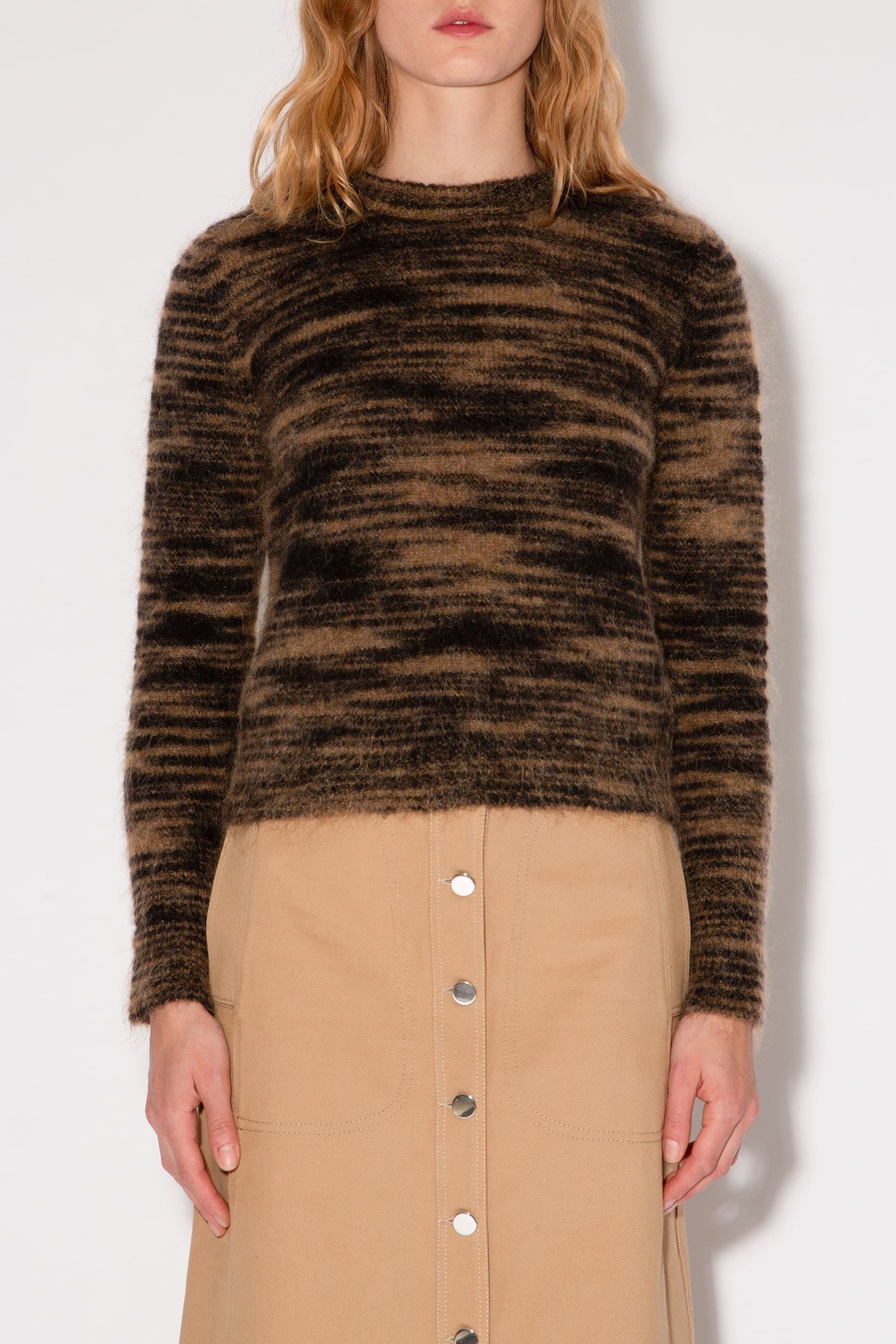 Pull Marge en laine - Tigre