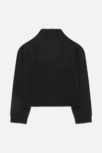 Screen Casting waistcoat in wool - Charcoal
