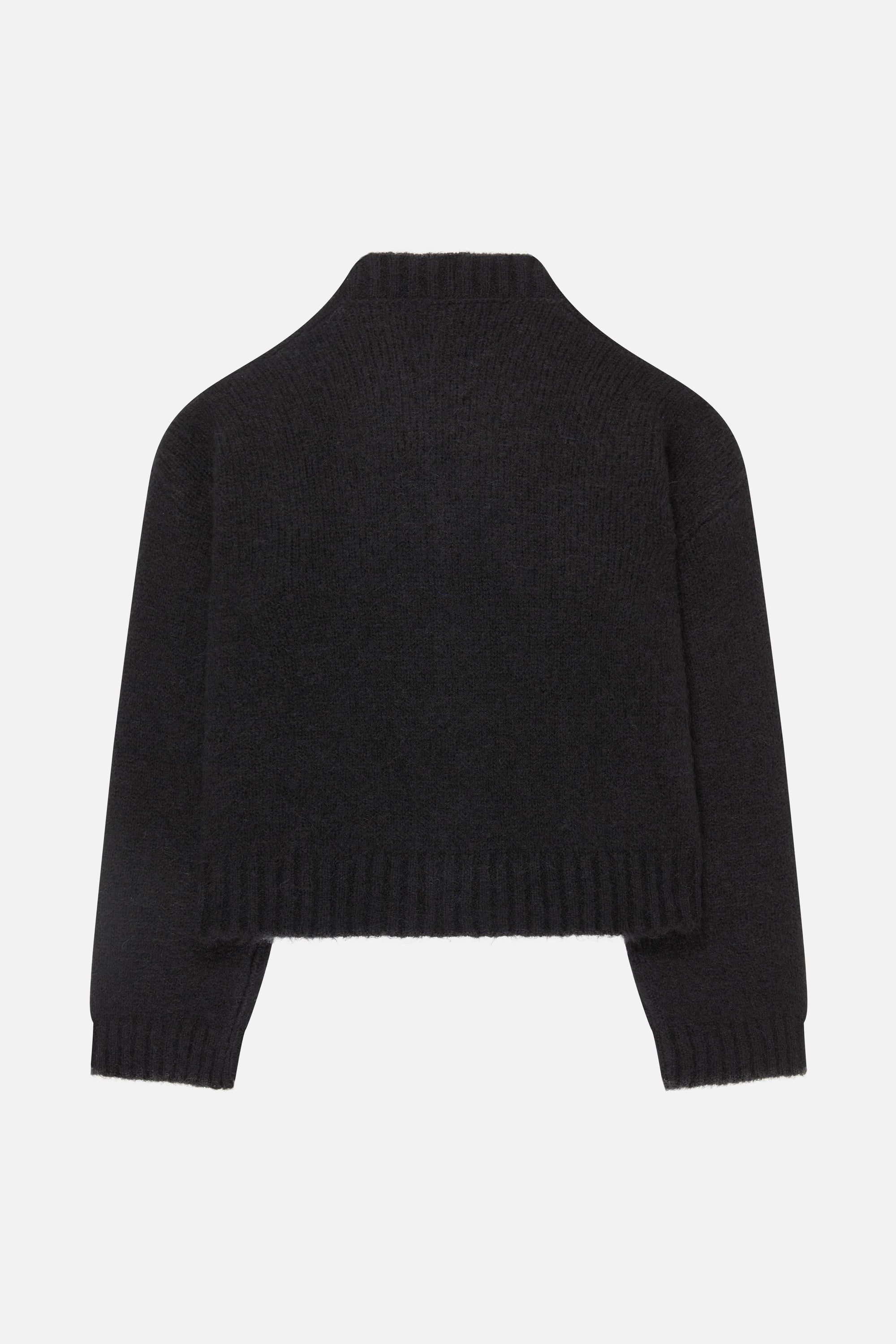Screen Casting waistcoat in wool - Charcoal