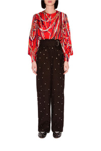 Pantalon Unnie Studs Marmont - Charbon