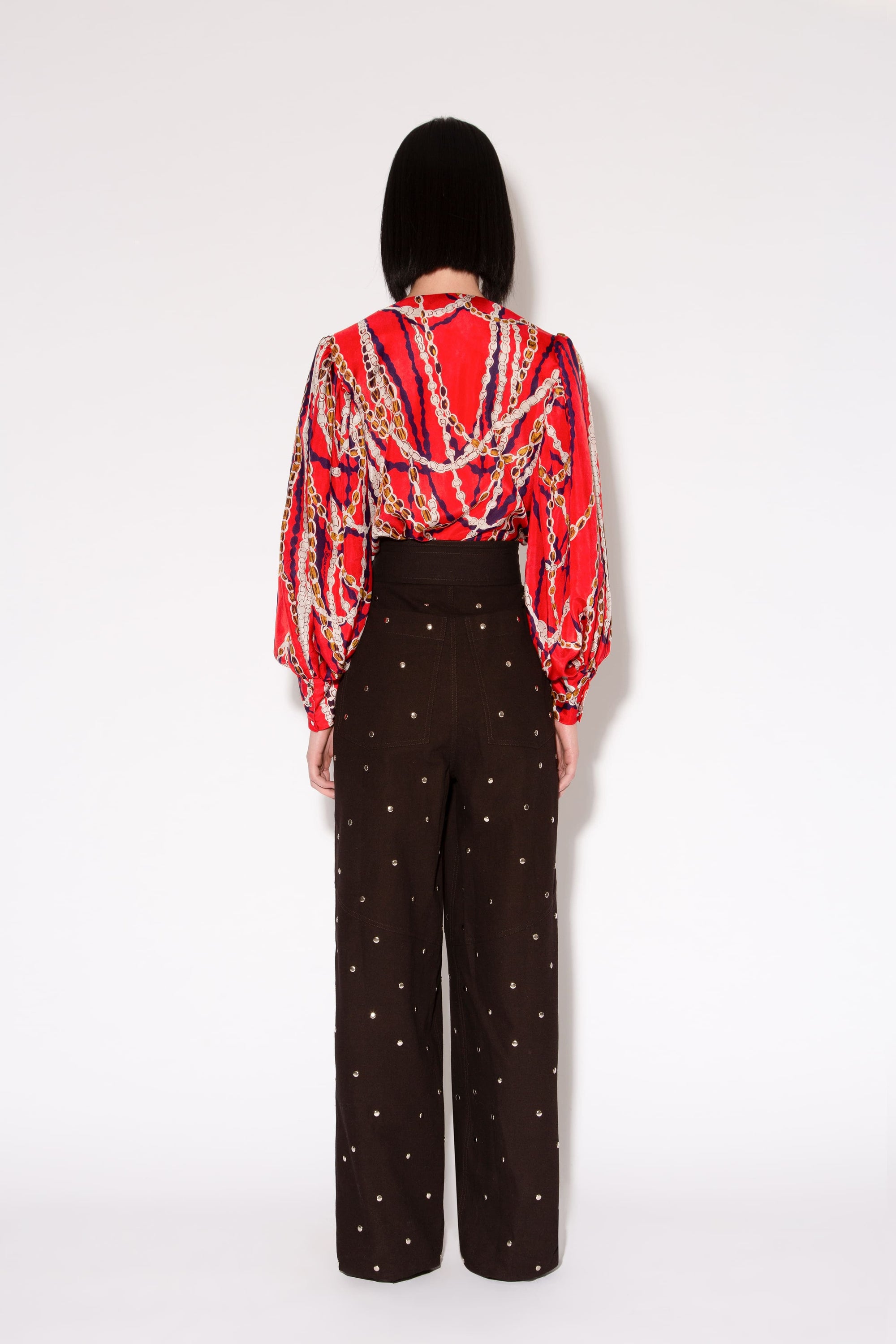 Pantalon Unnie Studs Marmont - Charbon
