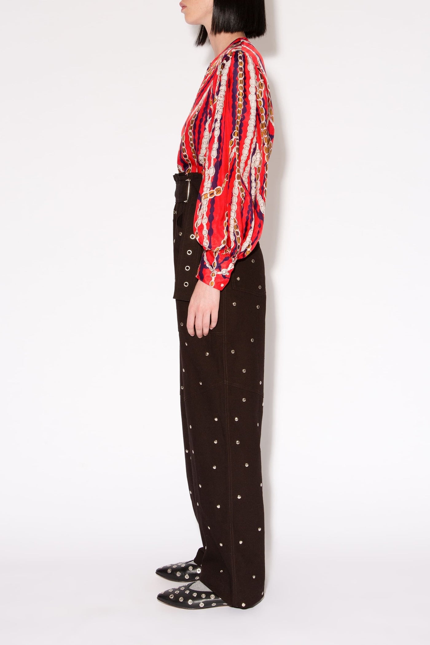 Pantalon Unnie Studs Marmont - Charbon