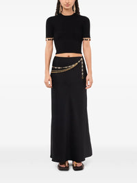 Top orné de clous - Black