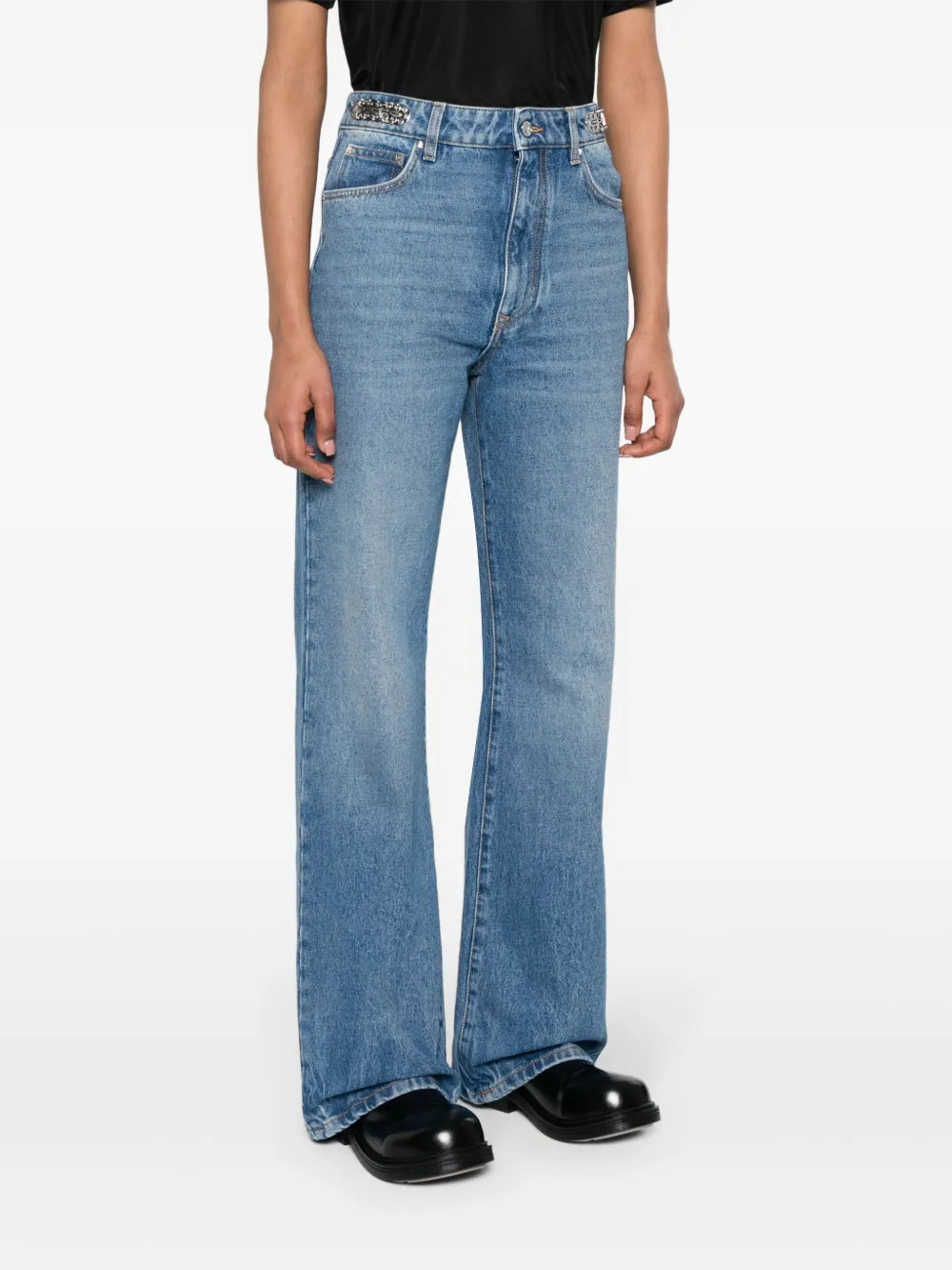 Pantalon flare en denim - Denim Stone