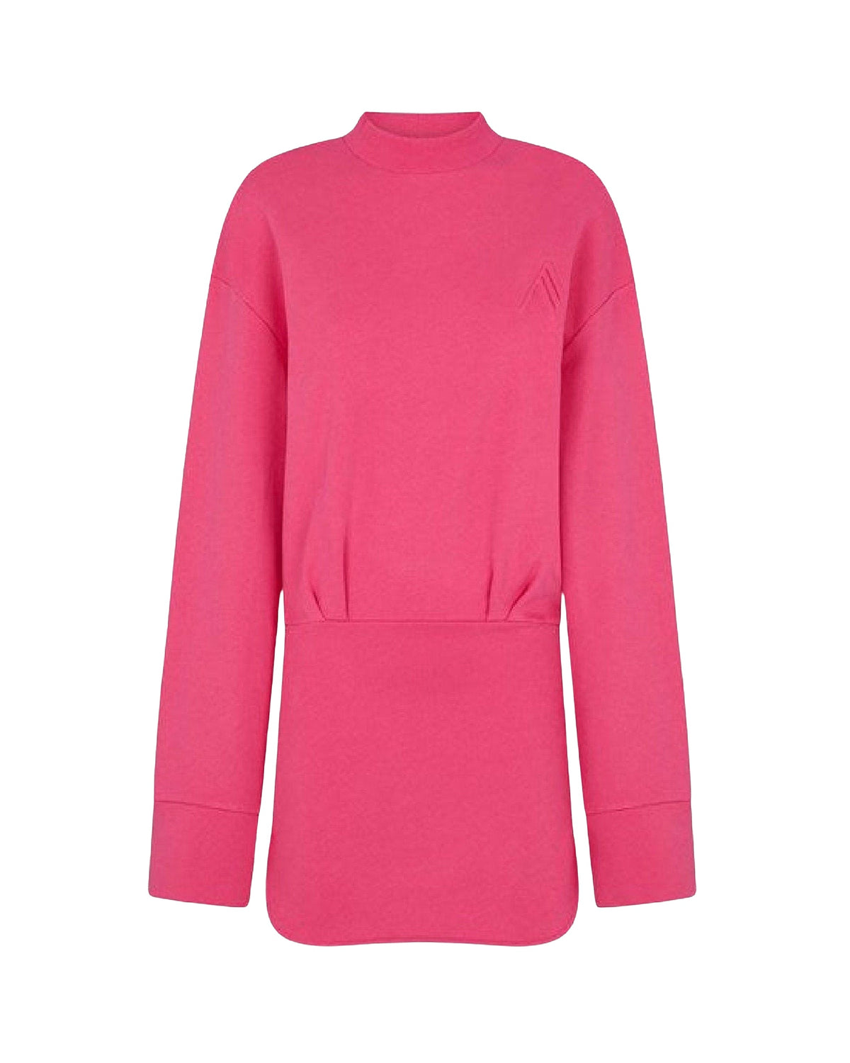 Mini robe Palmer en molleton gaufré - Strawberry