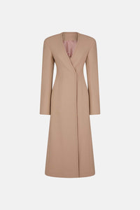 Cappotto lungo Dallas - Beige